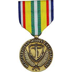 MEDAL-MEDITERRANEAN.MID.EAST (MERCHANT MARINE)