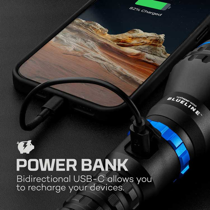 Luxtreme MZ60 Blueline Flashlight ( NEB-FLT-0026 )