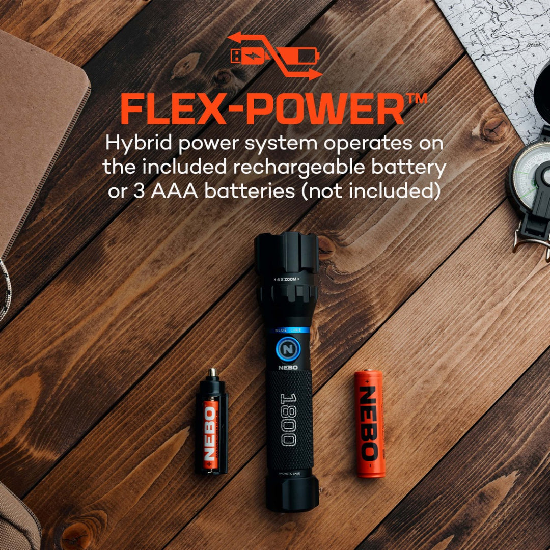 BLUELINE 1800 Flex Flashlight ( NEB-FLT-0052 )