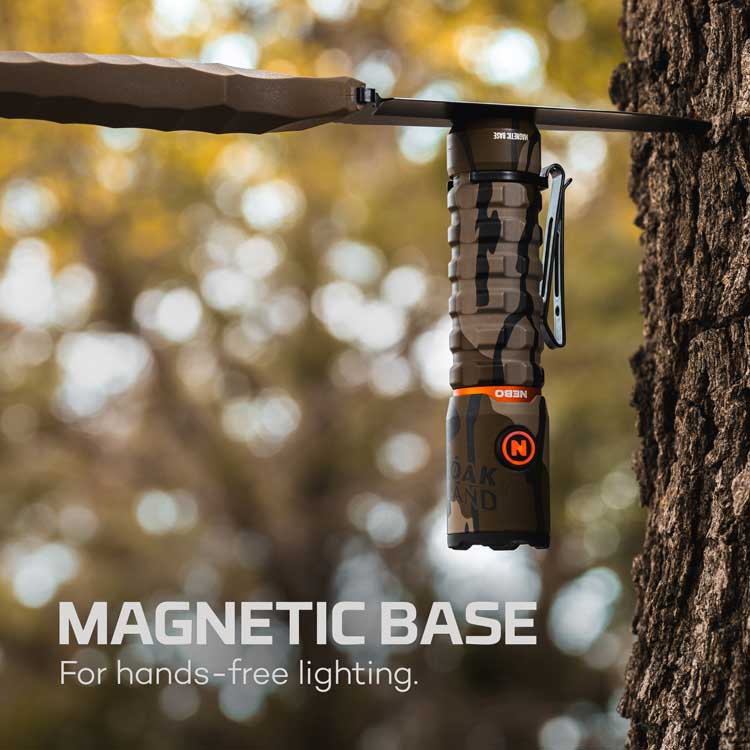 TORCHY 2K Rechargeable Pocket Flashlight - MossyOak Bottomland ( NEB-FLT-1062 )