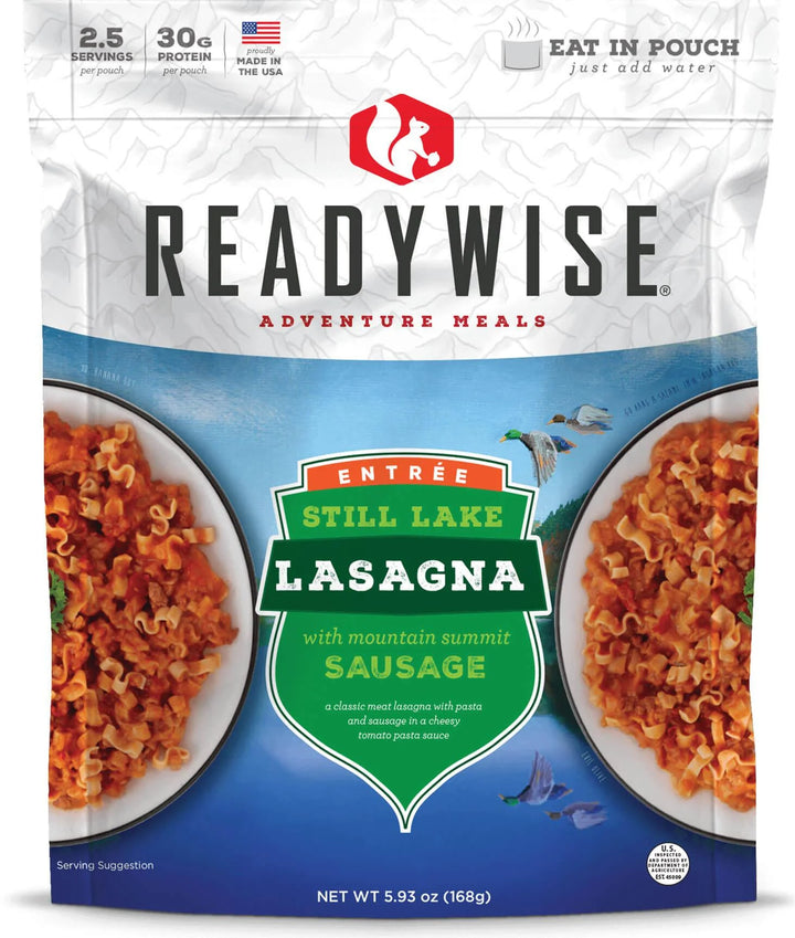 ReadyWise Still Lake Lasagna with Sausage