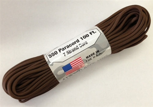 Atwood 550 Paracord - Solids 100 ft – CC Military Surplus, Inc.