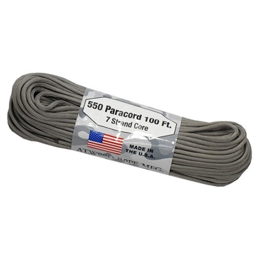 Atwood 550 Paracord - Solids 100 ft