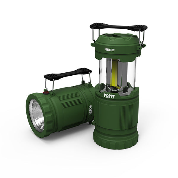 NEBO POPPY lantern & Spot Light Green (NEB-LTN-0003) – CC Military Surplus, Inc