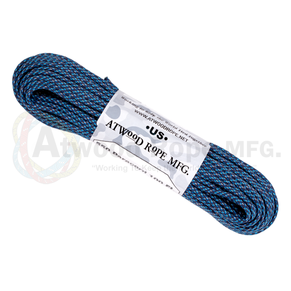 7 Strand 550 lbs Paracord  Paracord Is a must have for all outdoor and survival enthusiasts. This rope has almost endless uses and qualities. Great For survival bracelets,  camping, Backpacking, military, survival kits / bug out bags, ETC.   • 7 Strand Core  • lightweight & Strong  • UV resistant  • Rot & Mildew Resistant  • Color Will not run or bleed  • Made in the USA