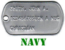 Dog Tags - Custom (Set of Two)
