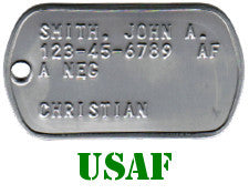 Dog Tags - Custom (Set of Two)