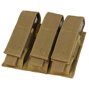 Condor Triple Pistol Mag Pouch (MA52)