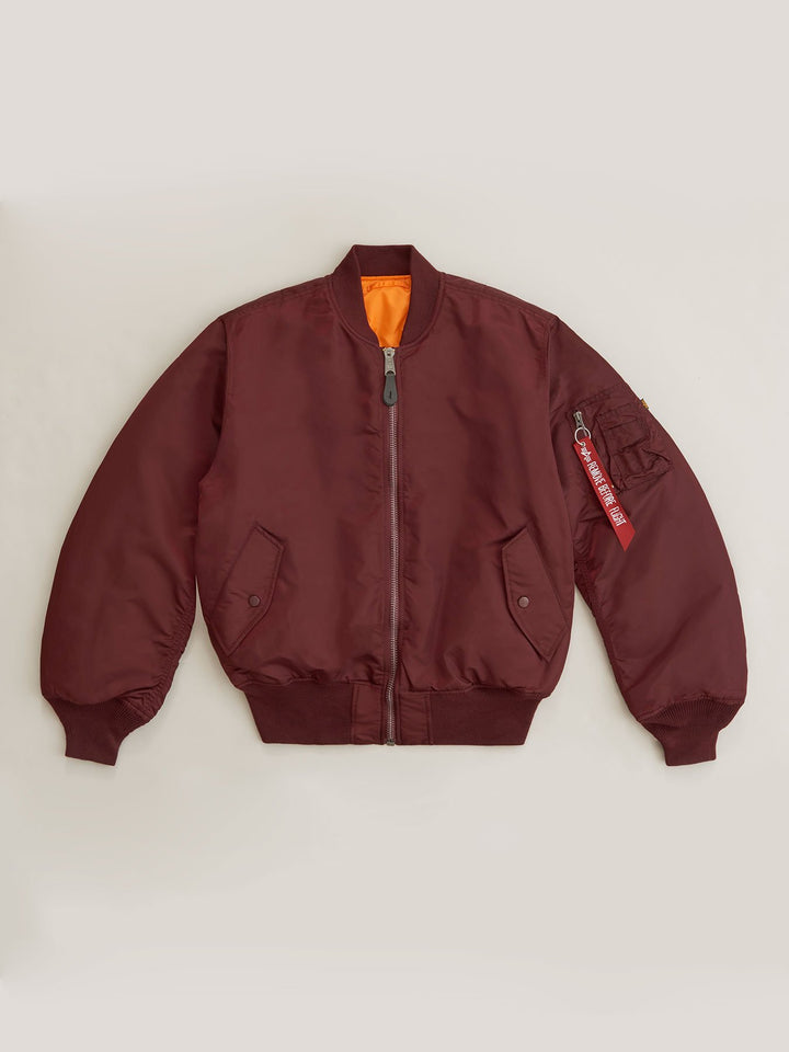 Alpha's classic flight nylon MA-1 bomber 