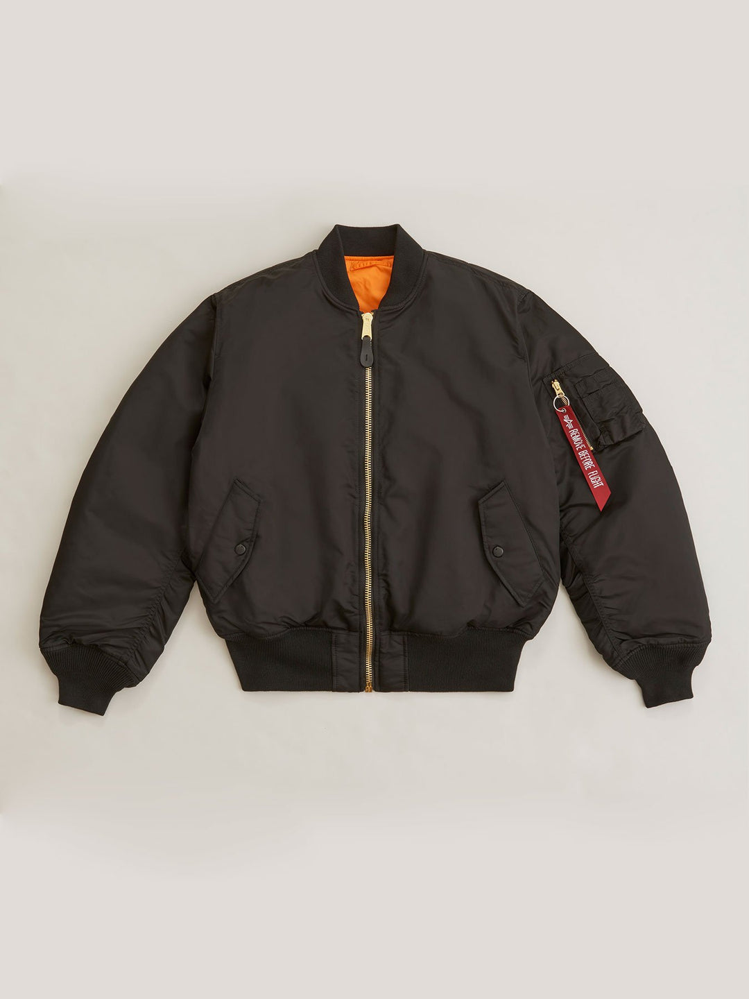 Alpha's classic flight nylon MA-1 bomber 