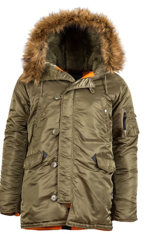 N-3B Slimfit Parka (MJN31210C1) Gen1