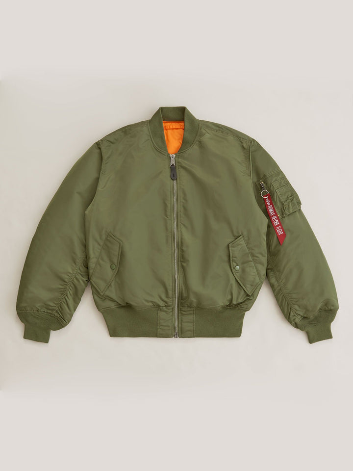 Alpha's classic flight nylon MA-1 bomber 