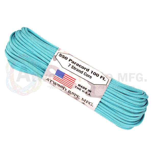 Atwood 550 Paracord - Solids 100 ft