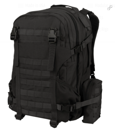 The CONDOR ORION assault pack is a modular multi-mission pack that can be configured to specific mission requirements. The ORION integrated a versatile open-top storage space, ideal for odd shaped items such as helmet, rope, ponchos and etc. The detachable exterior compartment offers an additional 10 liters of storage
