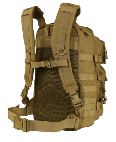 The Condor Compact Assault Pack GEN II from Condor Outdoor Products, Inc. is designed to carry critical gear without breaking a sweat. The backpack is comfortable and lightweight, with multiple compartments inside and out to provide storage for just about anything you’ll want to carry. 