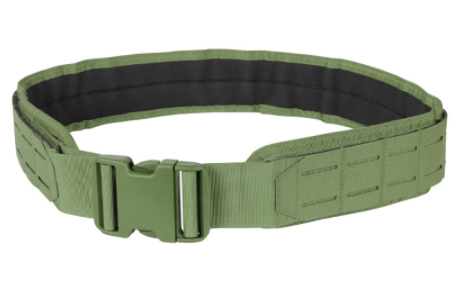 The LCS Gun Belt is the latest addition to our load-bearing belt family at Condor Outdoor. Constructed with heavy-duty webbing and reinforced with an additional layer of scuba webbing to handle heavy loads, this durable belt helps to distribute weight comfortably and keep firearms and ammunition within reach.