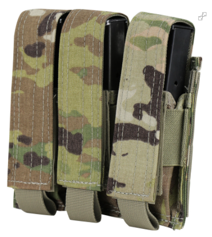 Condor Triple Pistol Mag Pouch (MA52)