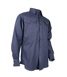 *XFIRE® LONG SLEEVE DRESS SHIRT- NAVY (1440)