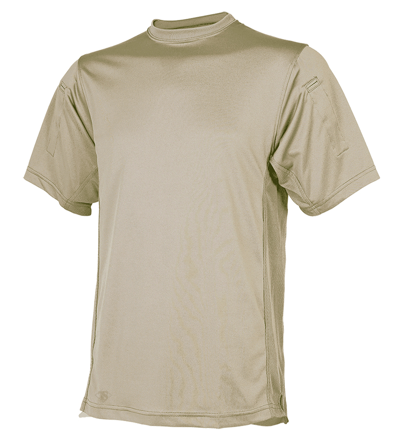 *MEN’S 24-7 SERIES® ECO TEC TAC T-SHIRT- Silver Tan (1690)