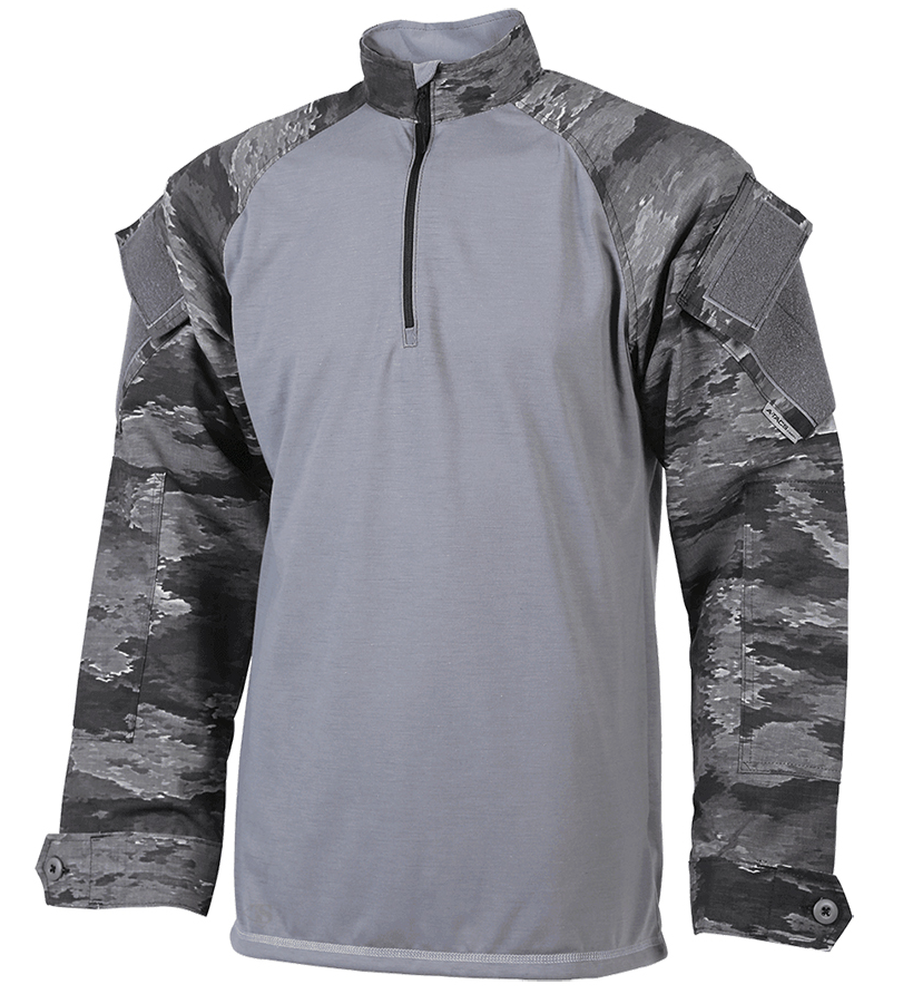 *BDU XTREME COMBAT SHIRT- A-TACS GHOST (1778)