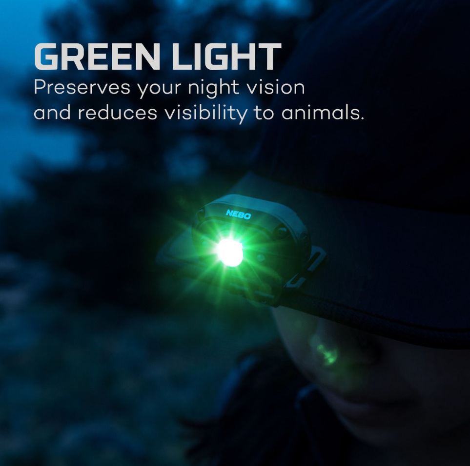 MYCRO Green Headlamp & Cap-Light (NEB-HLP-1002)