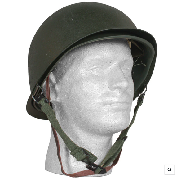M1 Style Steel Combat Helmet & Liner