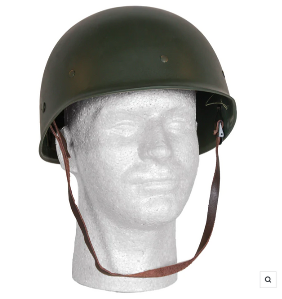M1 Style Steel Combat Helmet & Liner