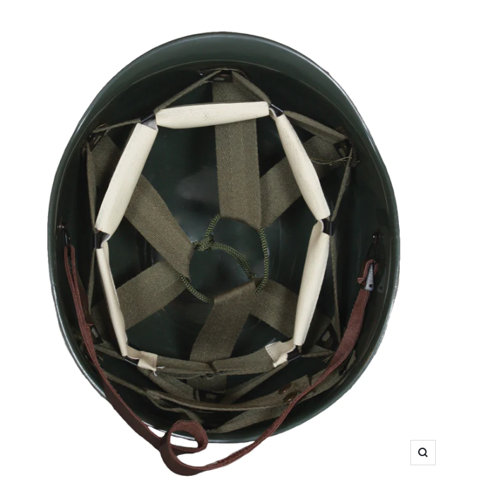 M1 Style Steel Combat Helmet & Liner